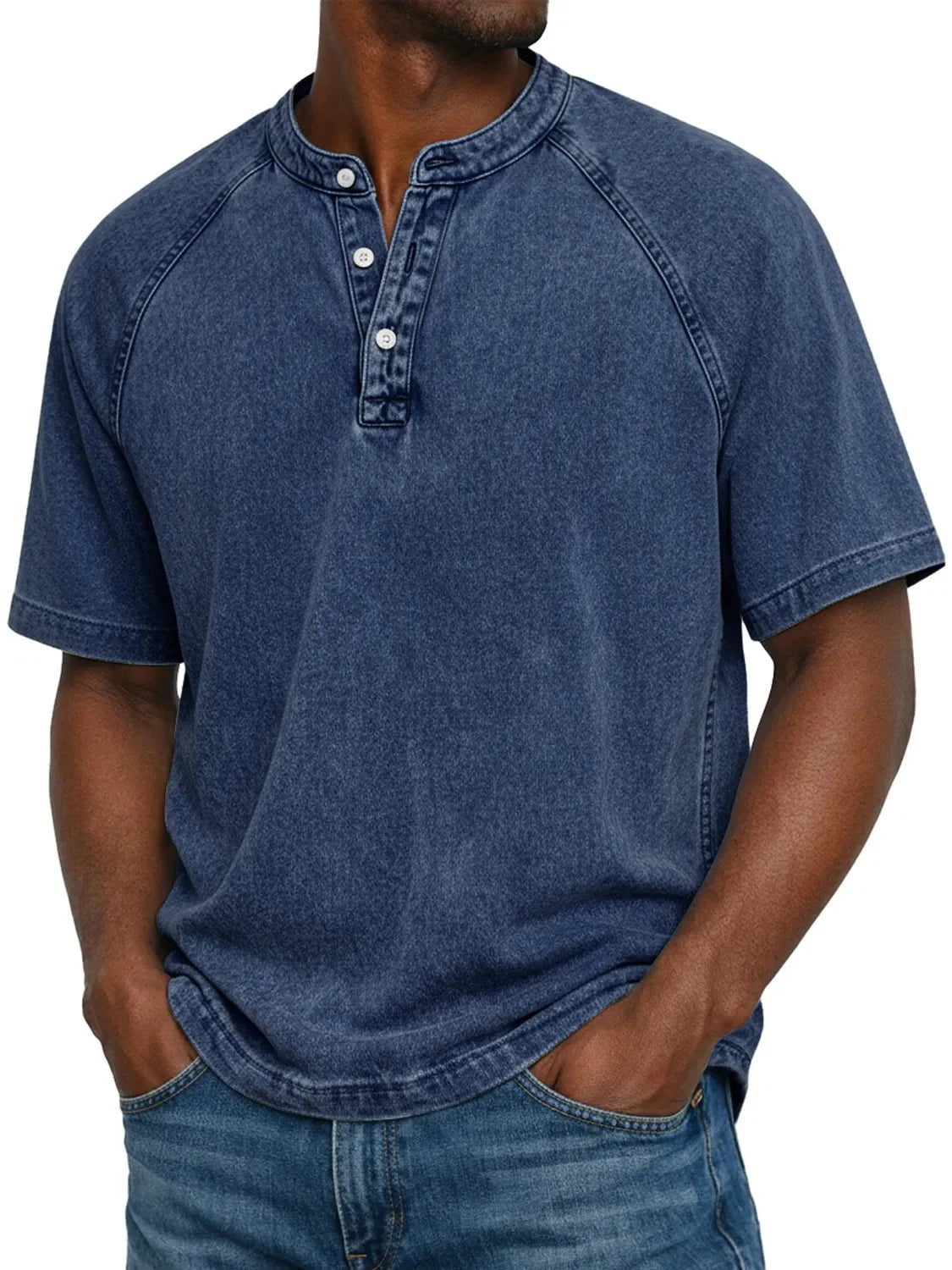 Men's Henley Shirt | Relaxed Everyday Fit