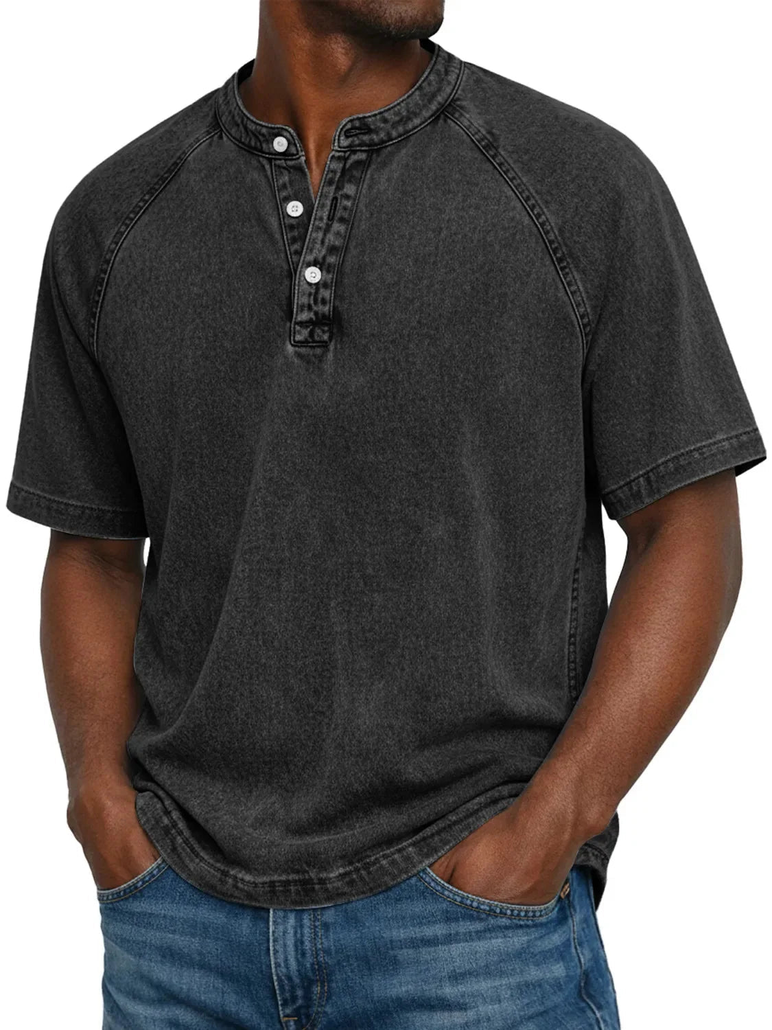 Men's Henley Shirt | Relaxed Everyday Fit