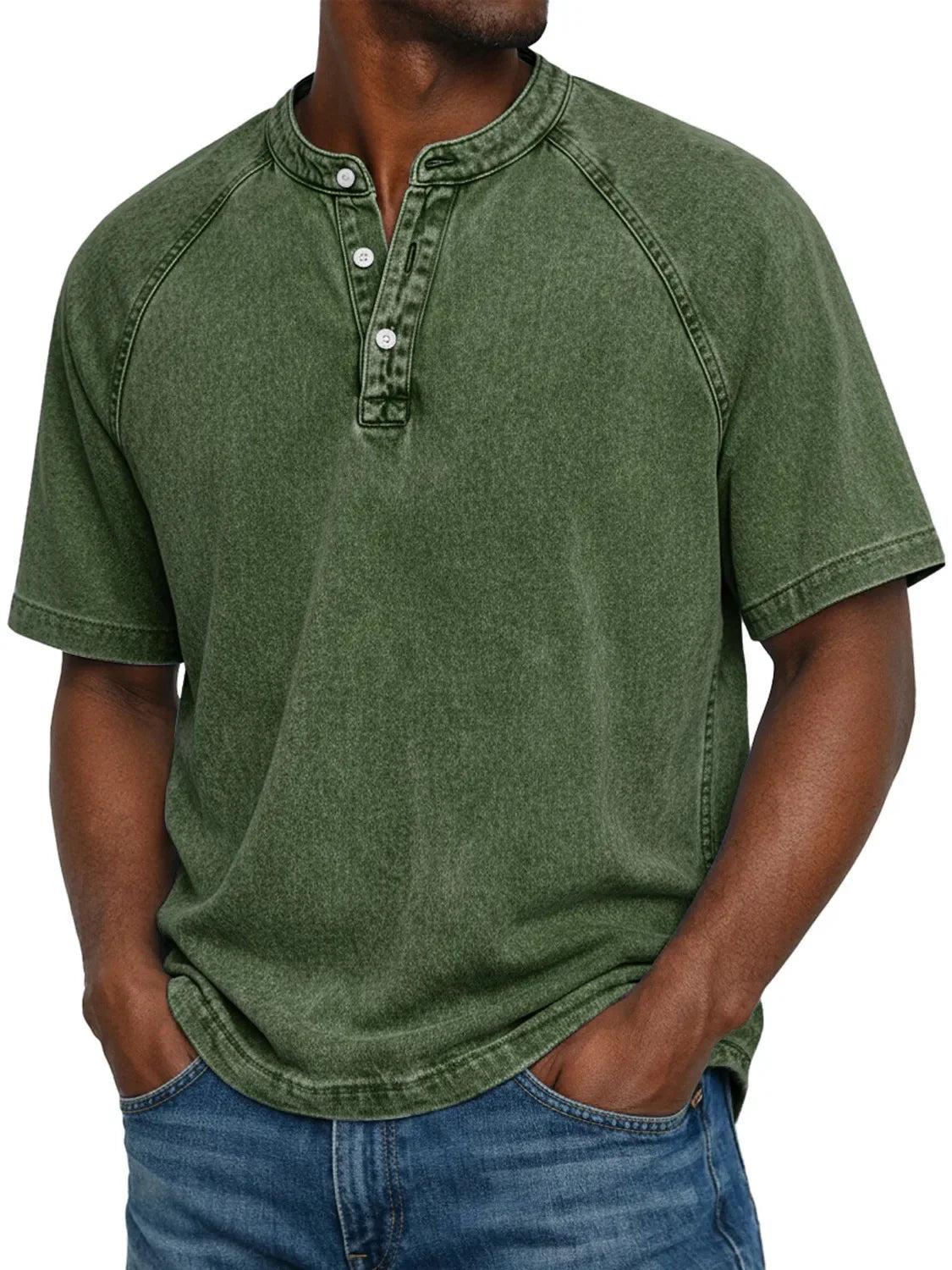 Men's Henley Shirt | Relaxed Everyday Fit