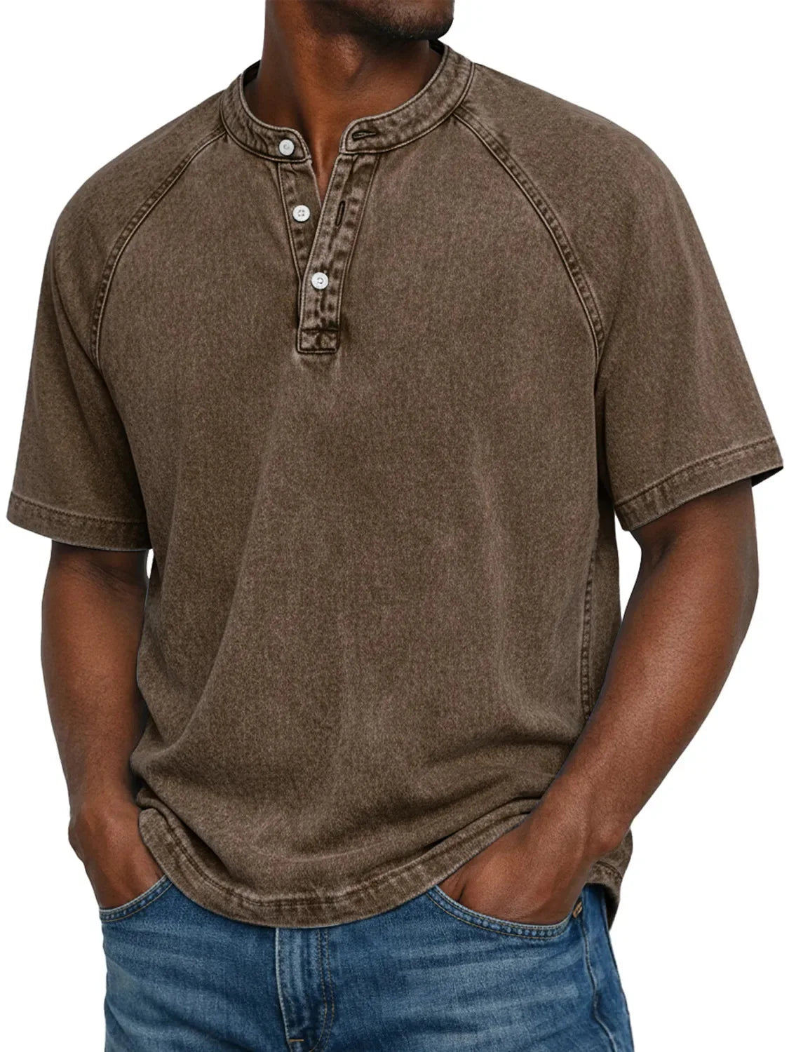 Men's Henley Shirt | Relaxed Everyday Fit