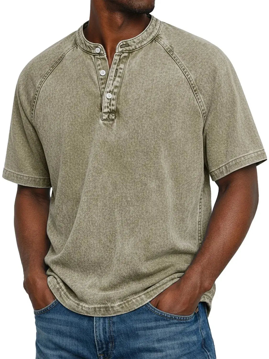 Men's Henley Shirt | Relaxed Everyday Fit