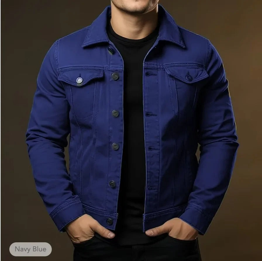 Men's Jacket | Lightweight & Button-Front