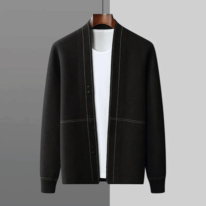 Men's Knit Cardigan for Smart Casual Wear