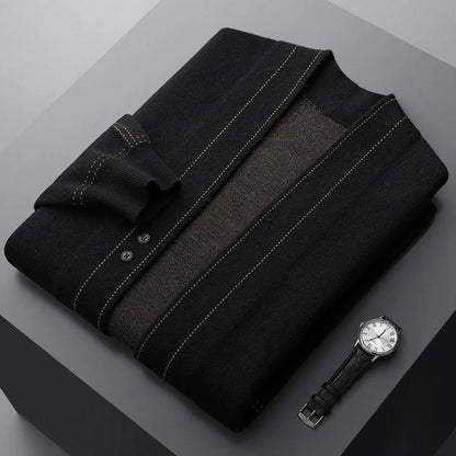 Men's Knit Cardigan for Smart Casual Wear