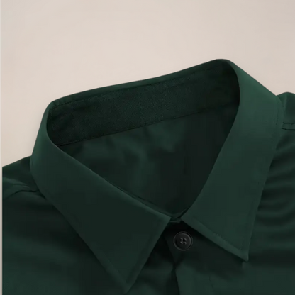 Men’s Long-Sleeve Shirt – Classic Notched Collar for Any Occasion