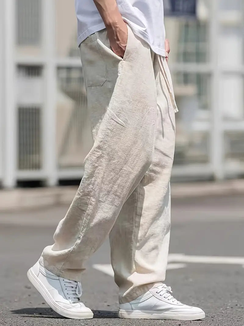Men's Lounge Pants | Pull On Straight Fit