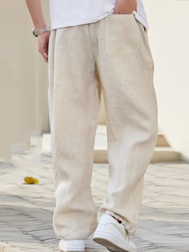 Men's Lounge Pants | Pull On Straight Fit
