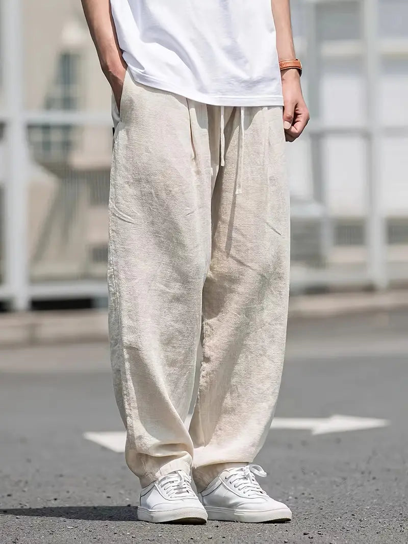 Men's Lounge Pants | Pull On Straight Fit