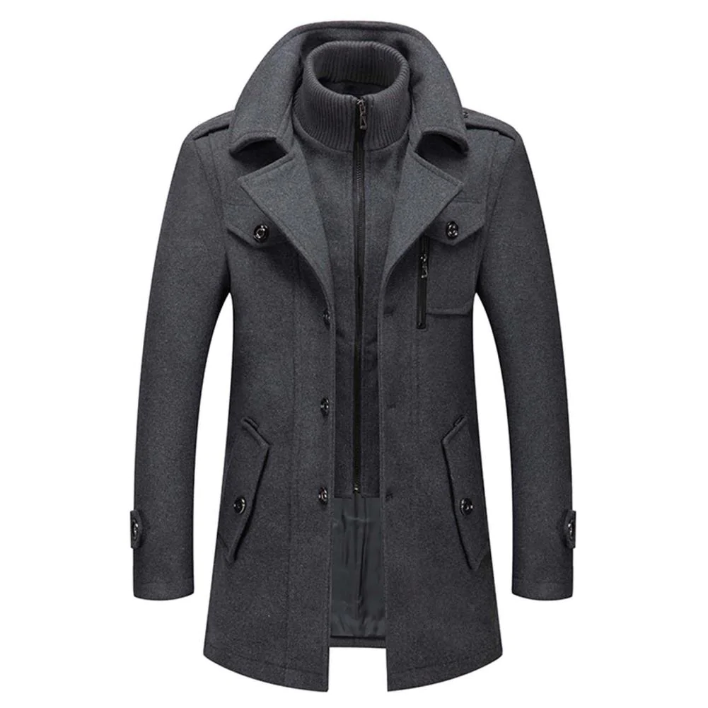 Men’s Military-Inspired Jacket for Stylish Layering
