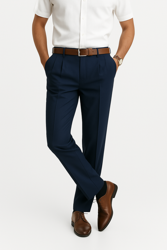Men’s Modern Fit Business Trousers for Office & Events
