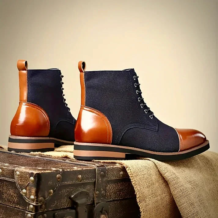 Men’s Modern Oxford Boots – Stylish Footwear for Any Occasion