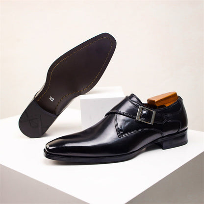 Men’s Monk Strap Dress Shoes - Classic Style for Formal Events