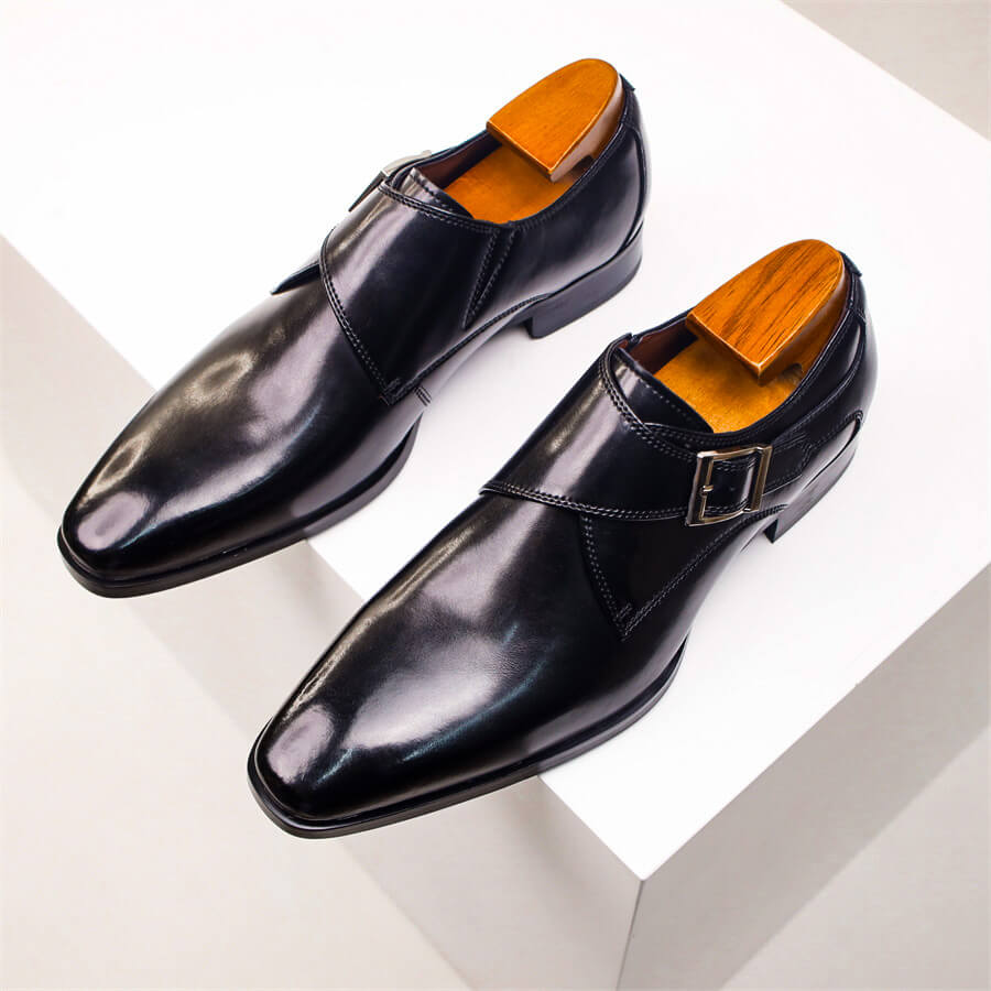 Men’s Monk Strap Dress Shoes - Classic Style for Formal Events