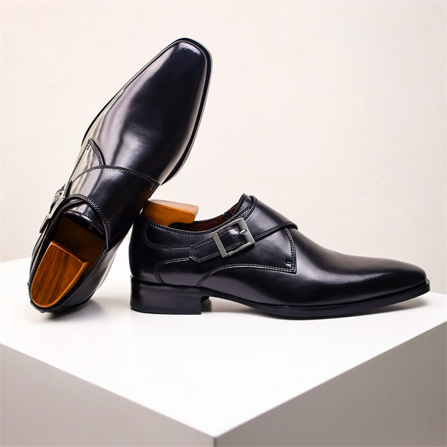 Men’s Monk Strap Dress Shoes - Classic Style for Formal Events