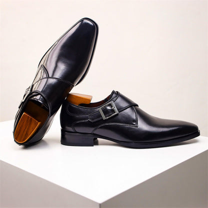 Men’s Monk Strap Dress Shoes - Classic Style for Formal Events