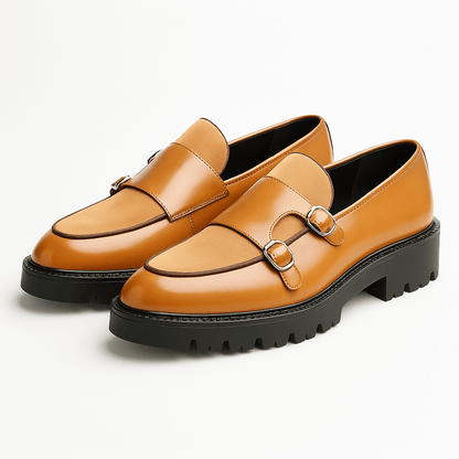 Men’s Monk Strap Loafers – Stylish Dress Shoes for Any Occasion