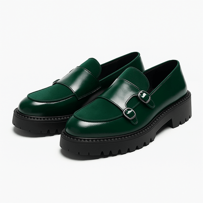 Men’s Monk Strap Loafers – Stylish Dress Shoes for Any Occasion