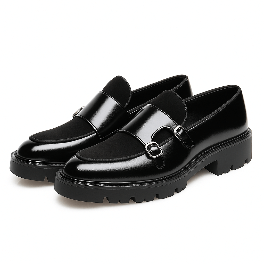 Men’s Monk Strap Loafers – Stylish Dress Shoes for Any Occasion