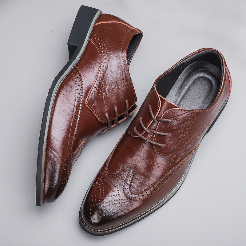 Men's Ombre Lace-Up Shoes for Trendy Occasions