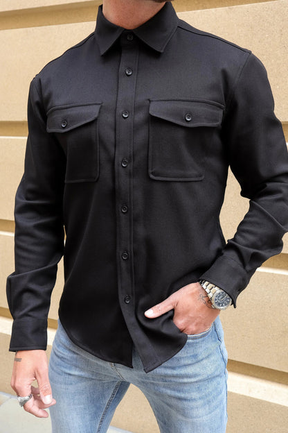 Men's Overshirt | Chest Pocket Detail