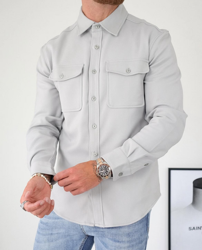 Men's Overshirt | Chest Pocket Detail