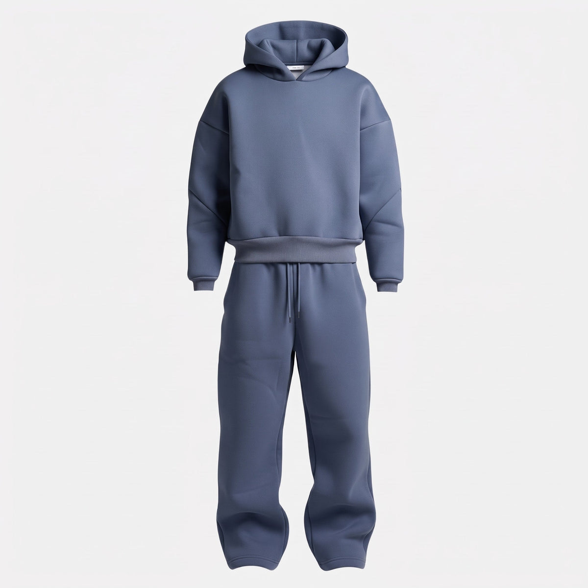 Men's Oversized Tracksuit Set Hooded Drawstring Sweatpants