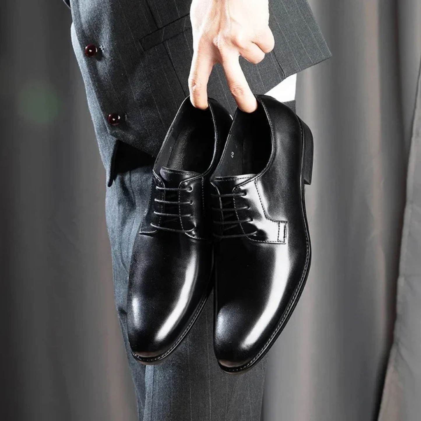 Men's Oxford Wedding Shoes – Stylish Lace-Up Formal Footwear