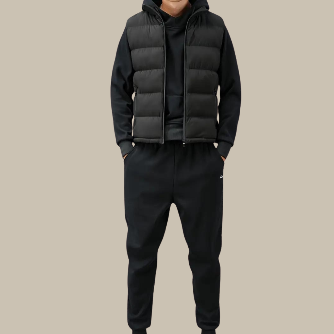 Men’s Insulated Zip Gilet for Smart Casual Wear
