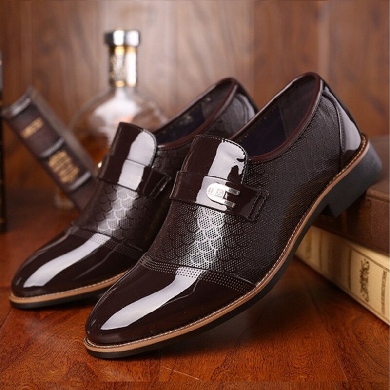Men’s Patent Dress Shoes for Formal Events