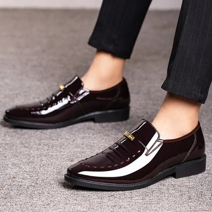 Men’s Patent Loafers – Stylish Slip-On Shoes for Formal Events