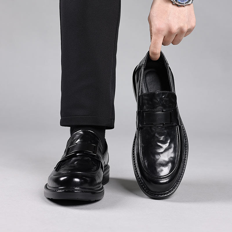 Men's Polished Formal Slip-On Dress Shoes for Events
