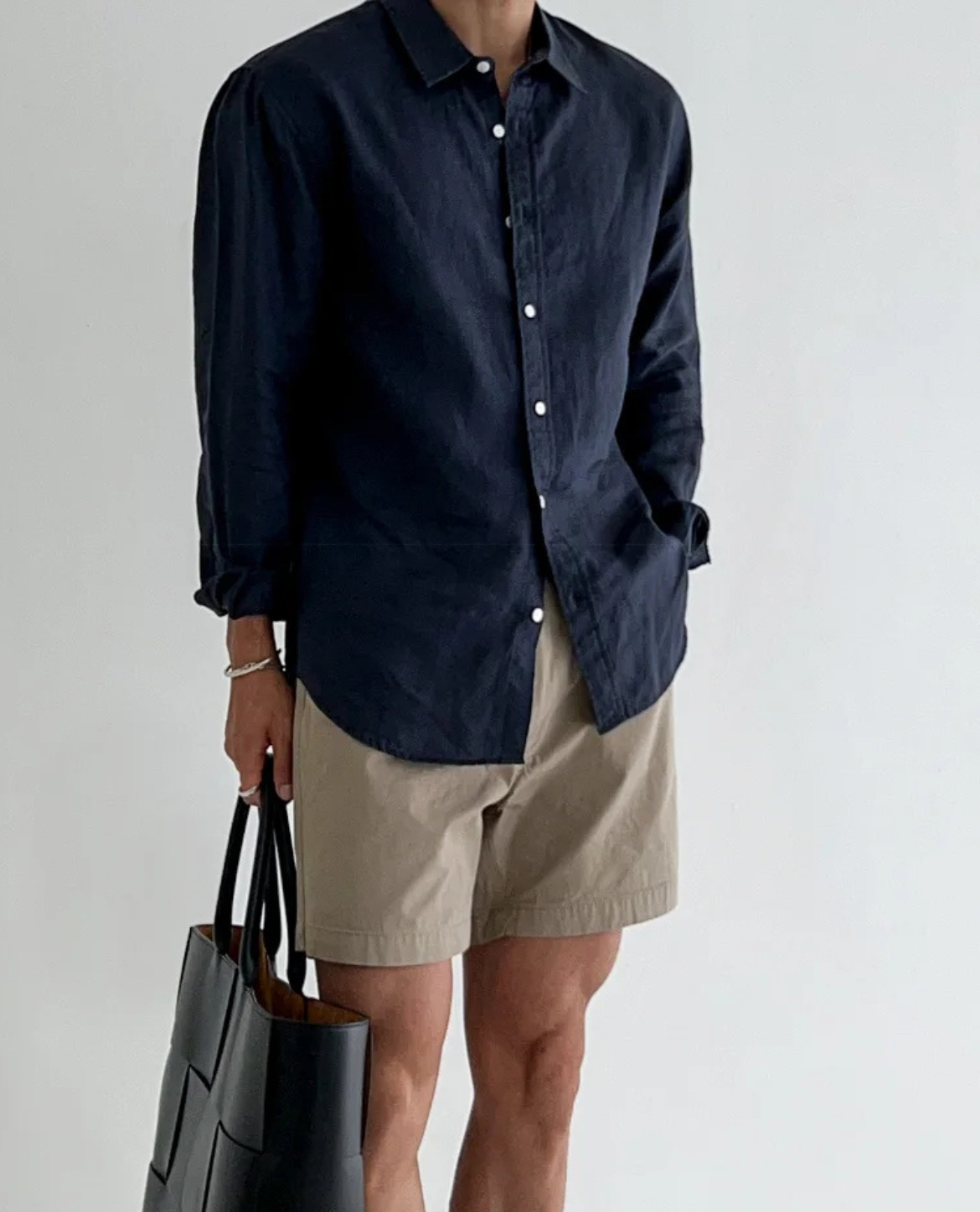 Men's Polo Linen Shirt | Relaxed Fit Breathable & Lightweight Summer