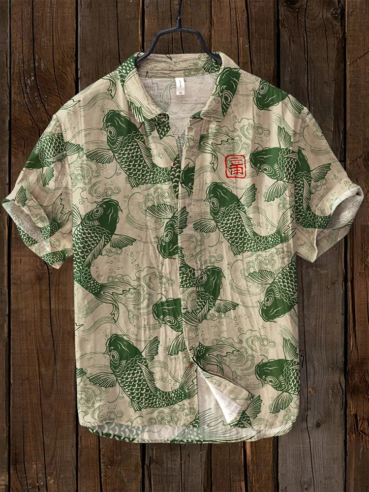 Men's Polo Shirt | Artistic Print Design