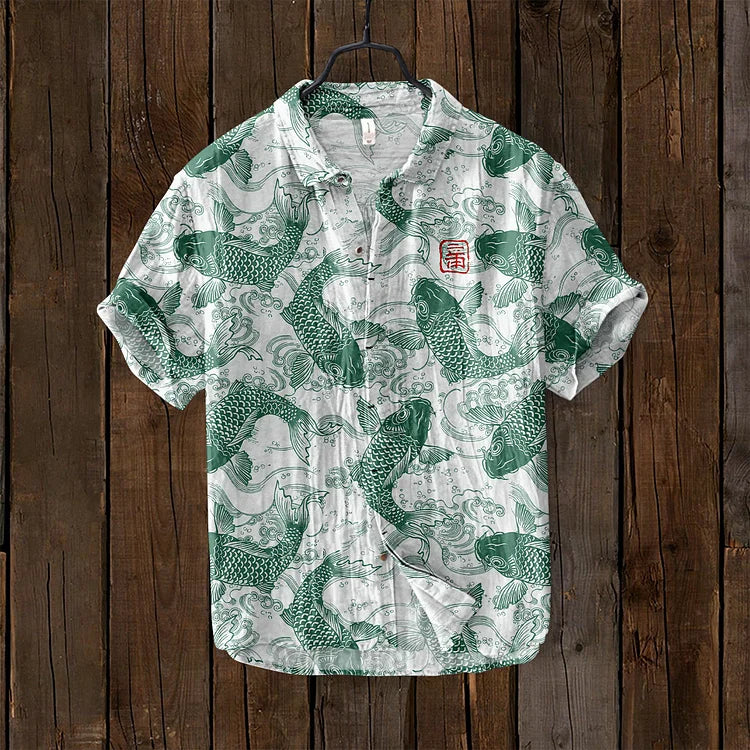 Men's Polo Shirt | Artistic Print Design