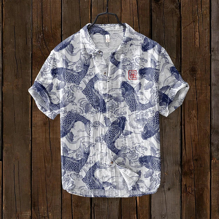 Men's Polo Shirt | Artistic Print Design