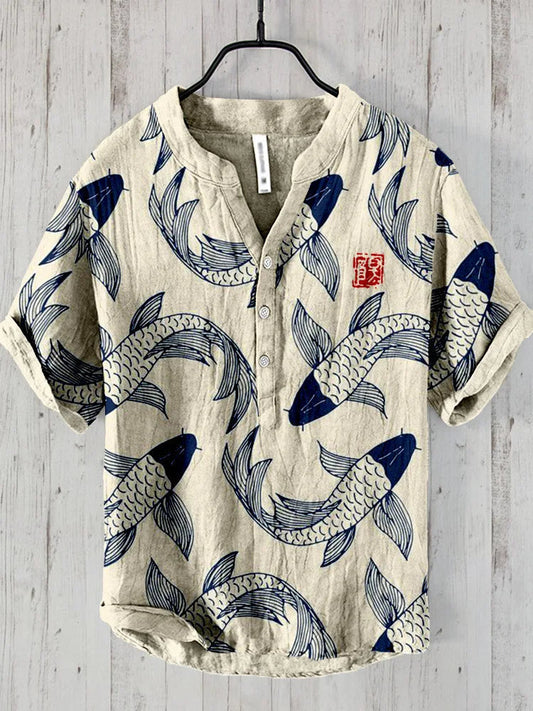 Men's Polo Shirt | Artistic Print Design