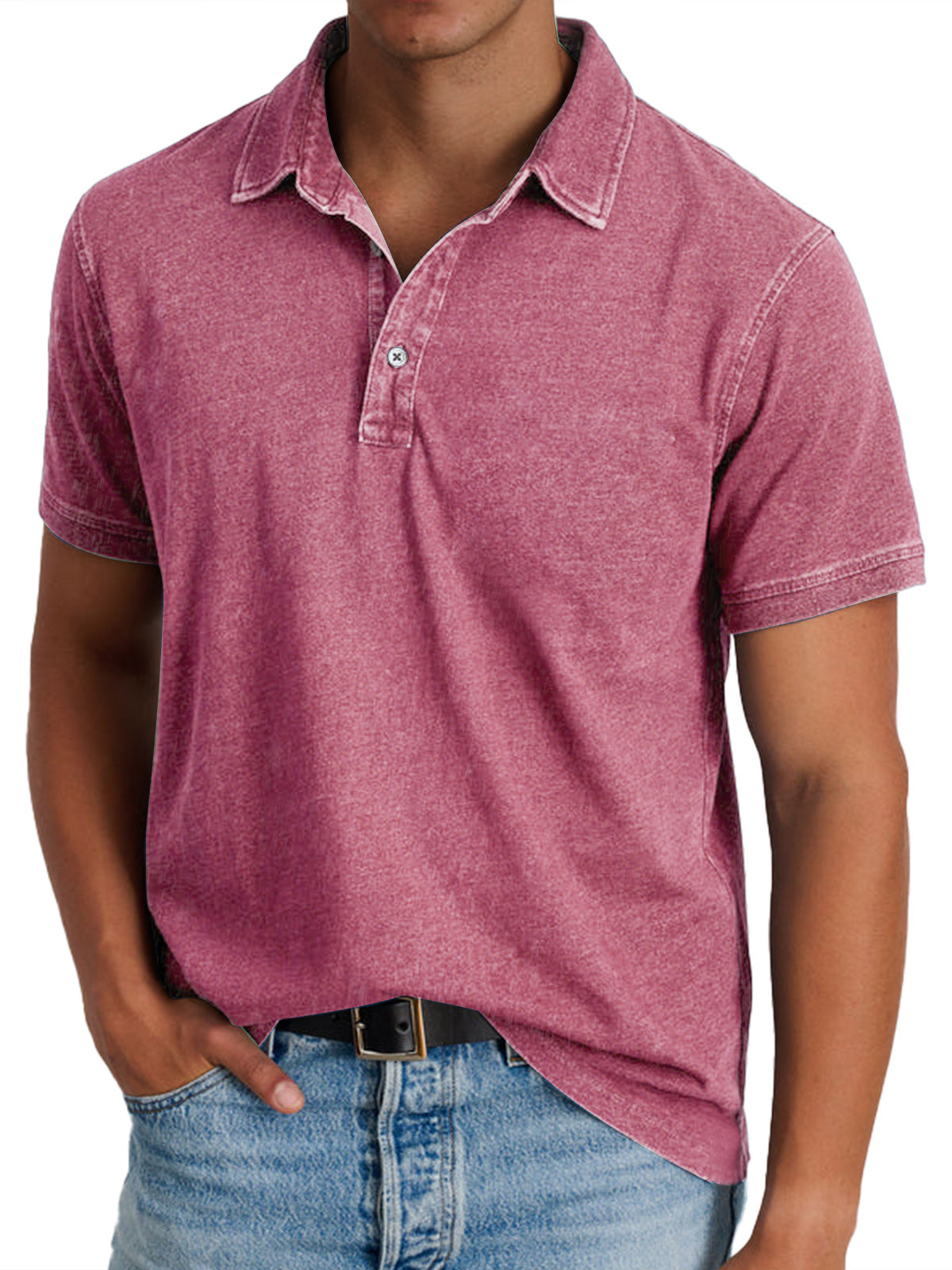 Men's Polo Shirt | Classic Collar & Relaxed Fit