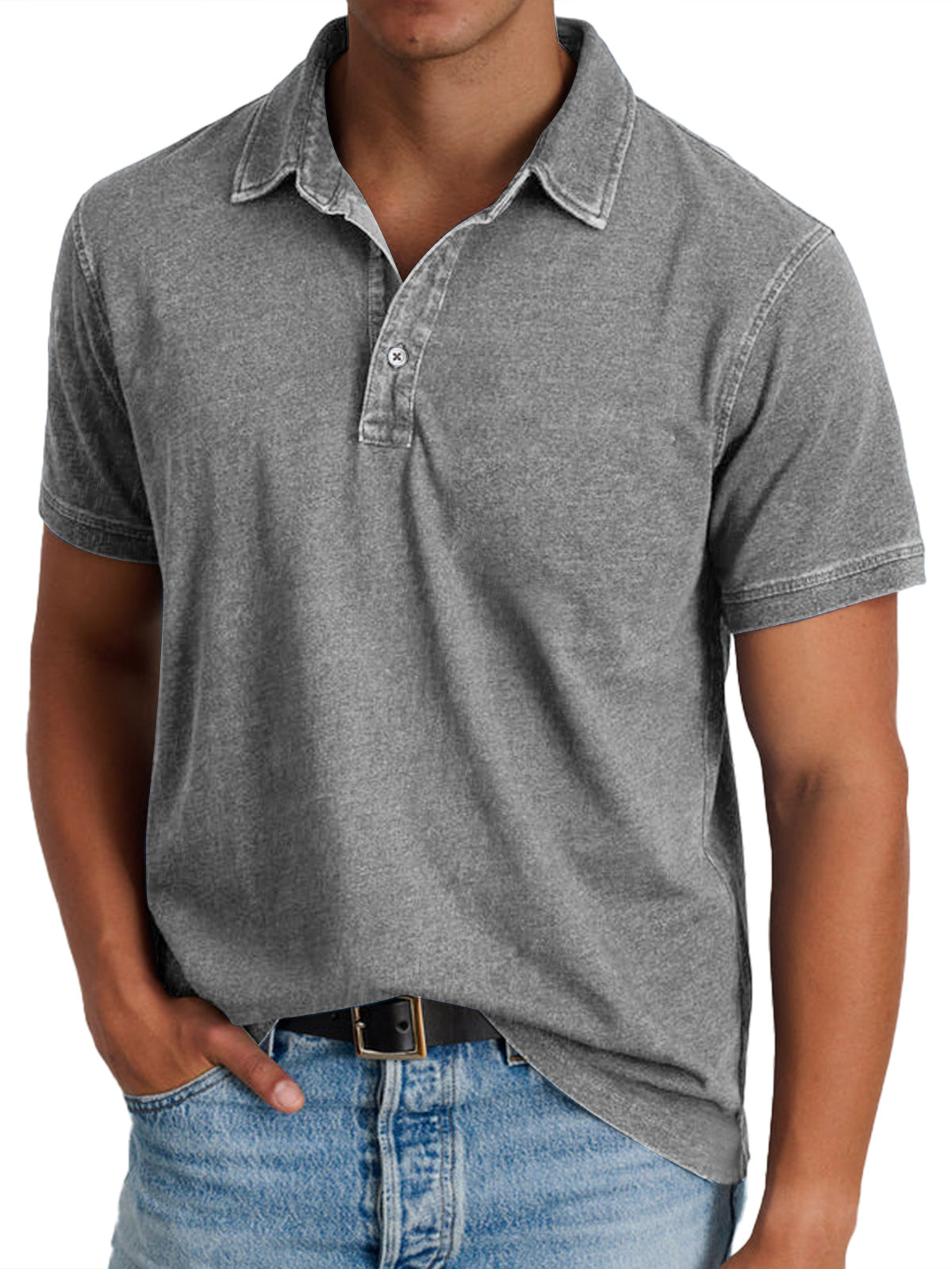 Men's Polo Shirt | Classic Collar & Relaxed Fit