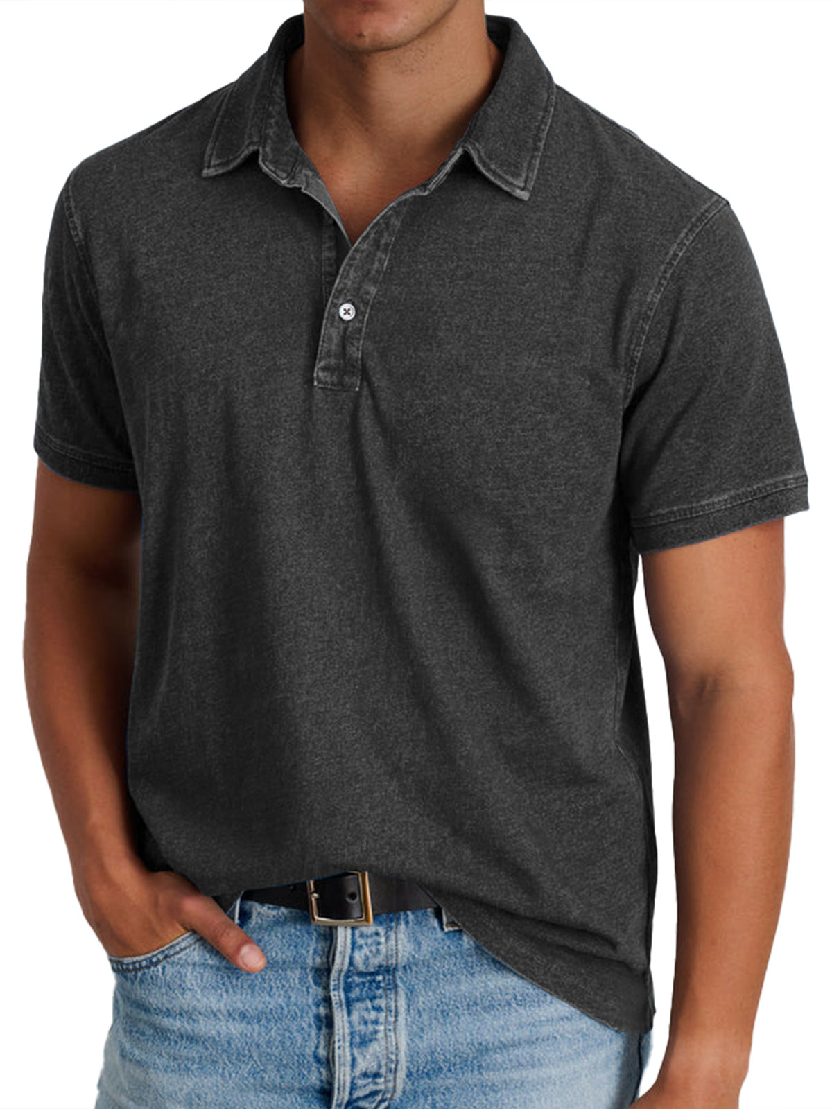 Men's Polo Shirt | Classic Collar & Relaxed Fit