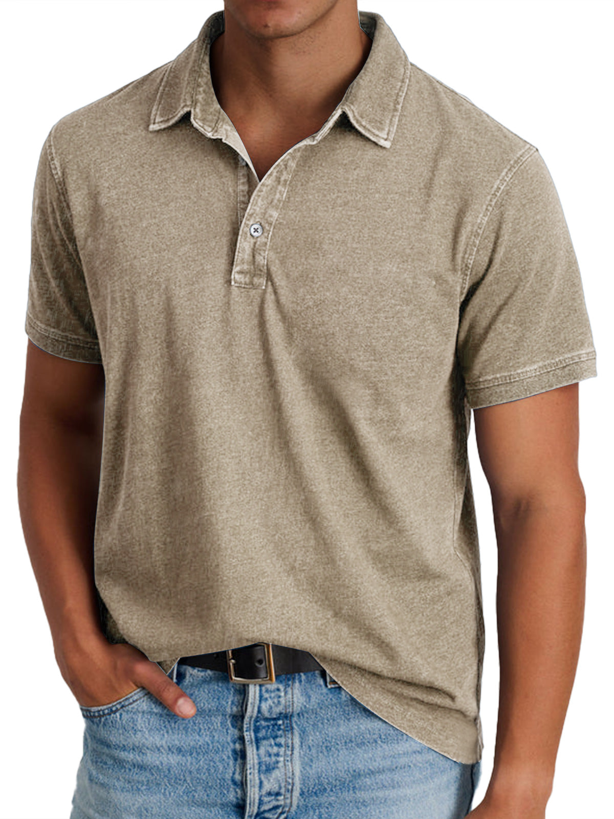 Men's Polo Shirt | Classic Collar & Relaxed Fit