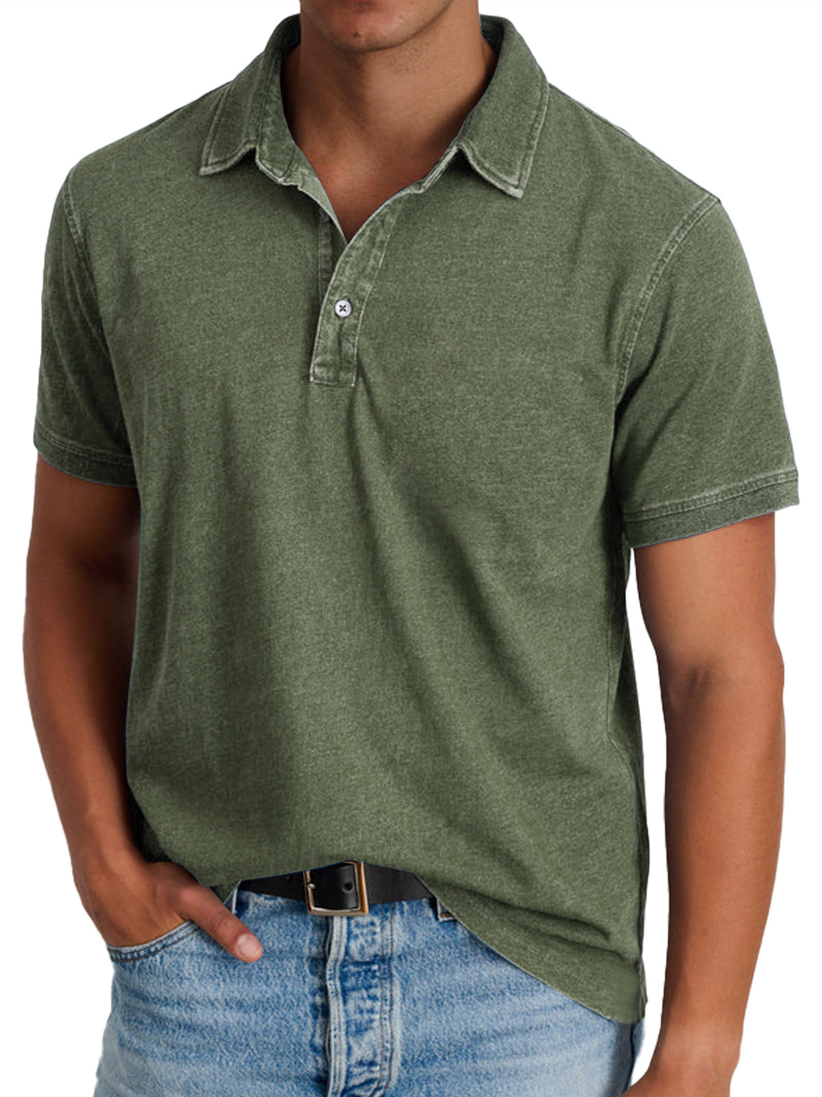 Men's Polo Shirt | Classic Collar & Relaxed Fit