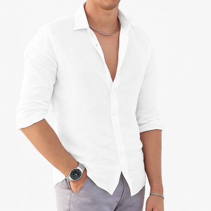 Men's Polo Shirt | Long Sleeve & Breathable Relaxed Fit