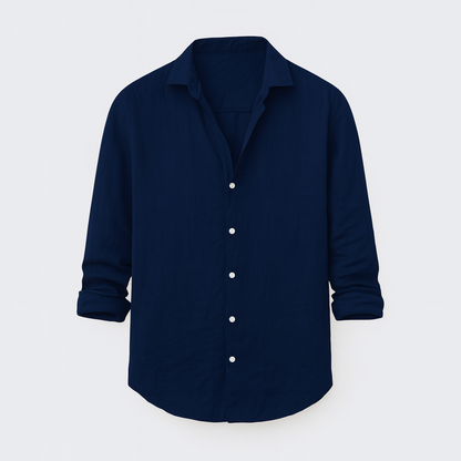 Men's Polo Shirt | Long Sleeve & Breathable Relaxed Fit