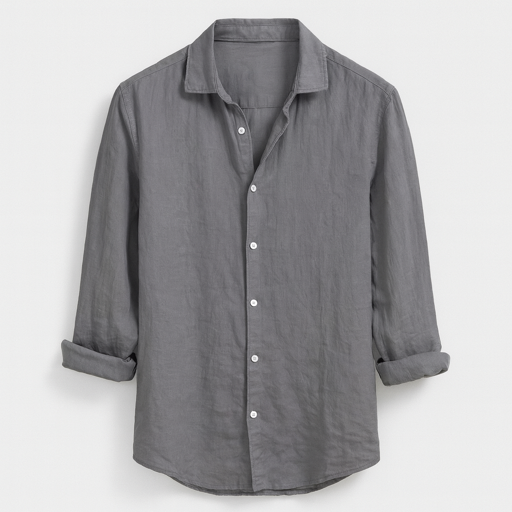 Men's Polo Shirt | Long Sleeve & Breathable Relaxed Fit