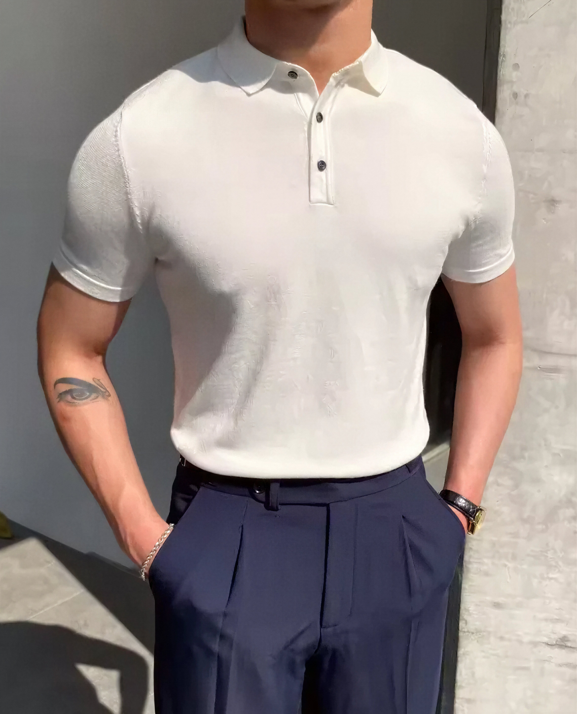 Men's Polo Shirt | Slim Fit Smart Casual & All-Day Comfort