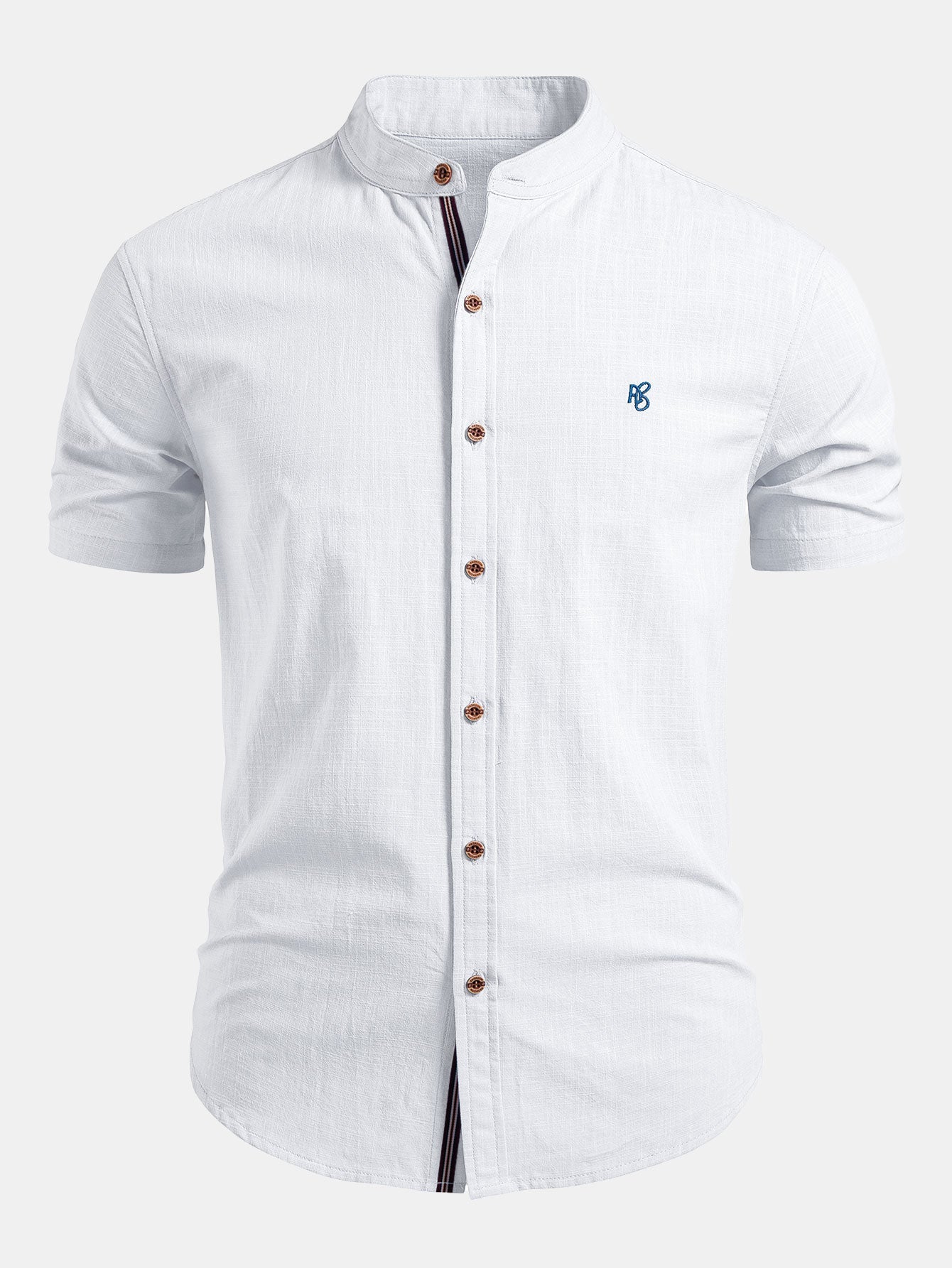 Men's Polo Shirt | Stand Collar & Tailored Fit