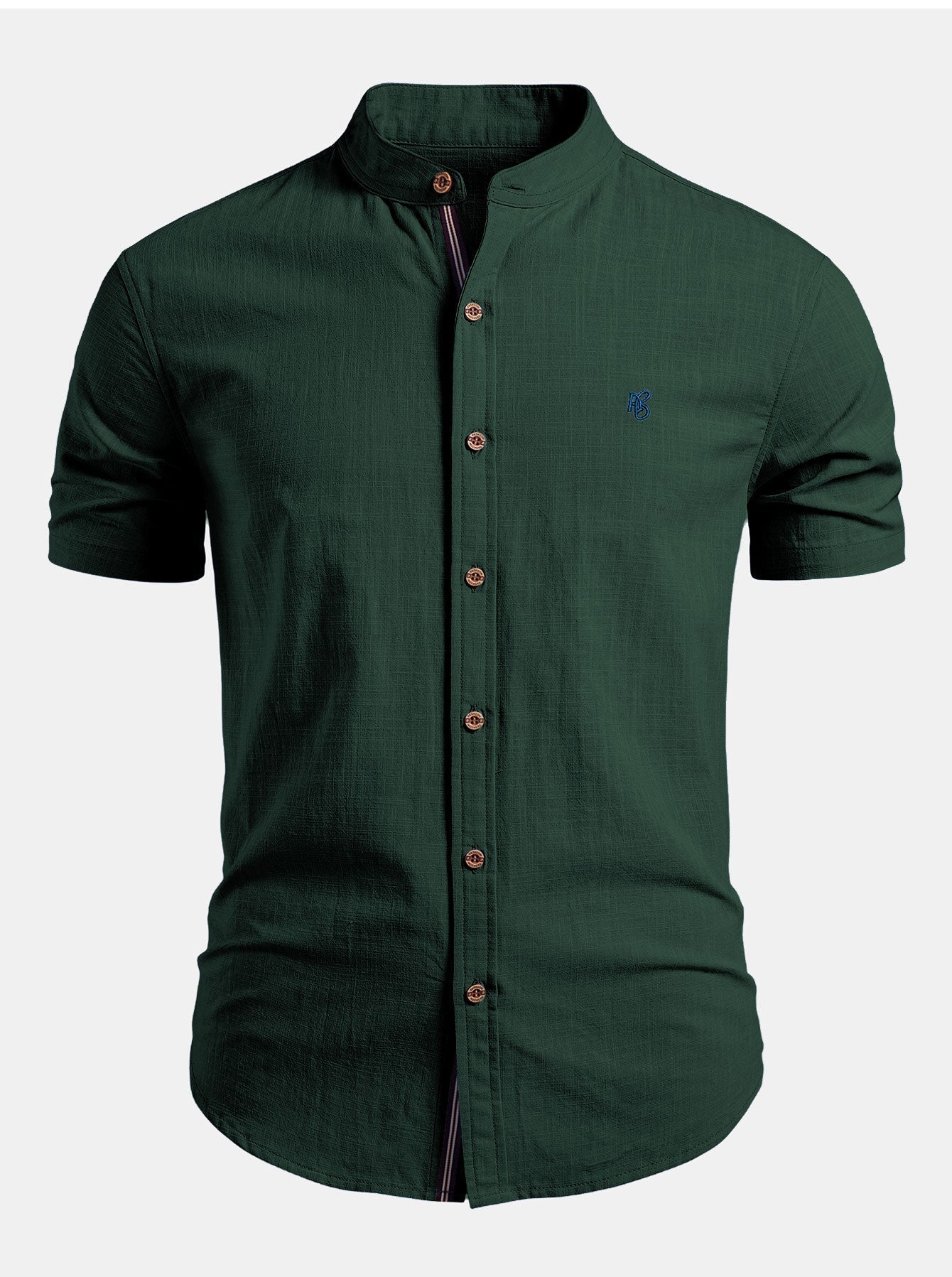 Men's Polo Shirt | Stand Collar & Tailored Fit