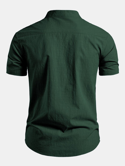 Men's Polo Shirt | Stand Collar & Tailored Fit