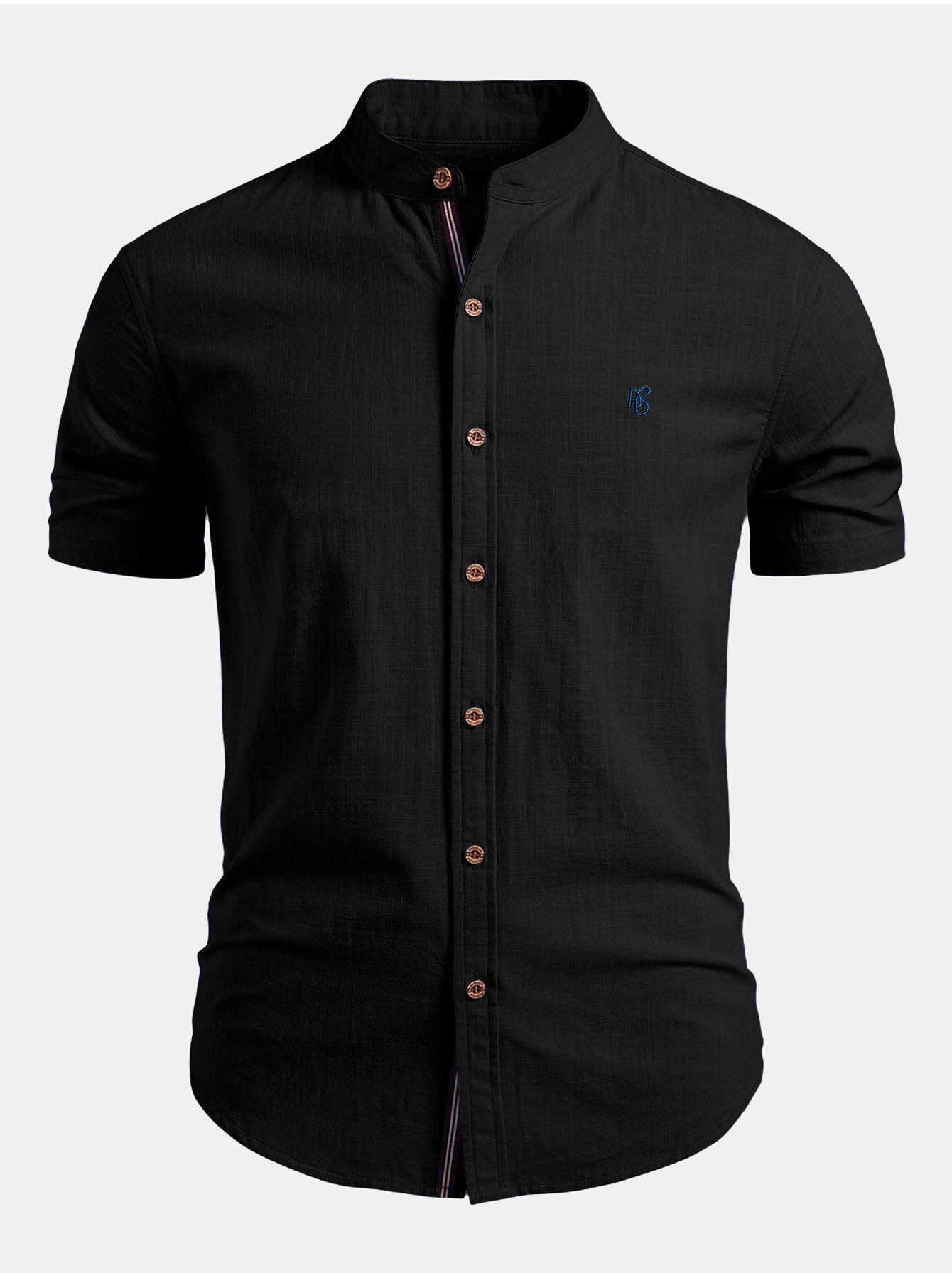 Men's Polo Shirt | Stand Collar & Tailored Fit