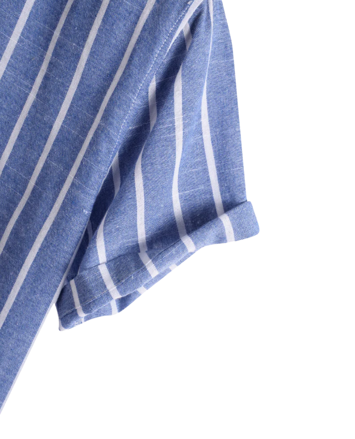 Men's Polo Shirt | Striped Band Collar Relaxed Fit & Breathable Summer